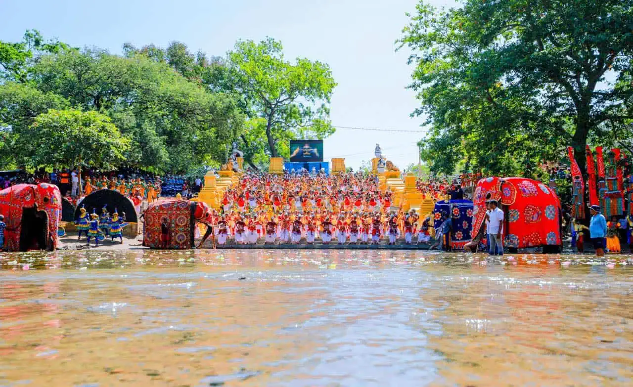 Grand Opening of Golden Gate at Ruhunu Kataragama Maha Devalaya