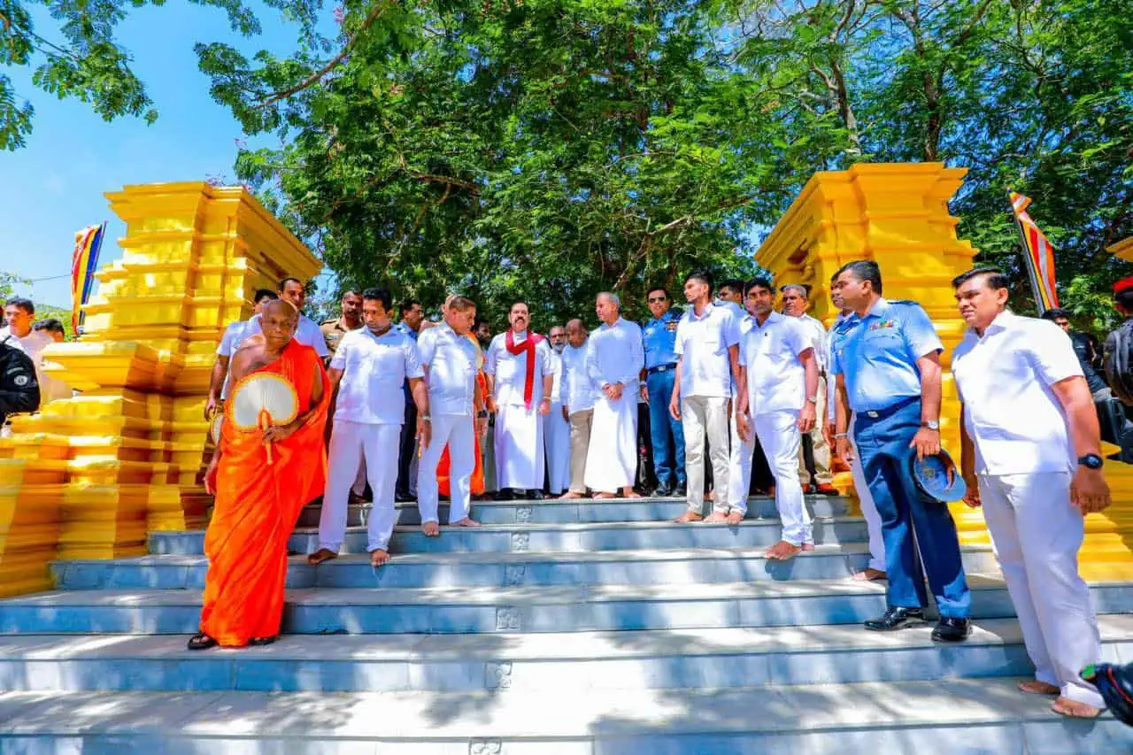 Grand Opening of Golden Gate at Ruhunu Kataragama Maha Devalaya